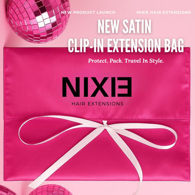 Satin Clip - In Hair Extension Bag
