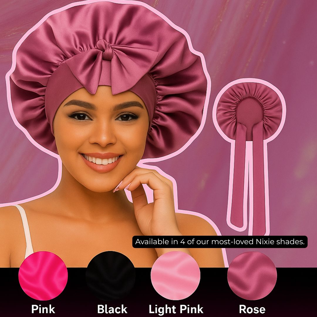 Nixie Satin Hair Bonnet