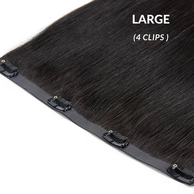 Single Weft Invisible Clip-Ins (Single Piece)